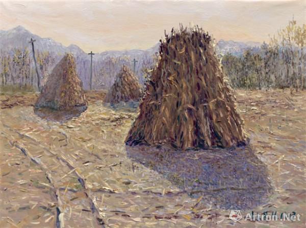 《玉米秸垛 no.18》