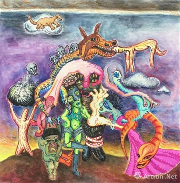 "异彩:原生艺术的一个群落"群展