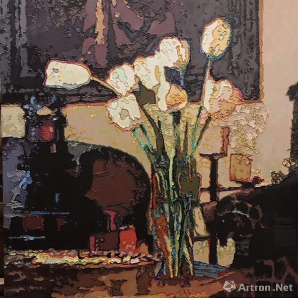 "花语"旅美画家孙林油画展