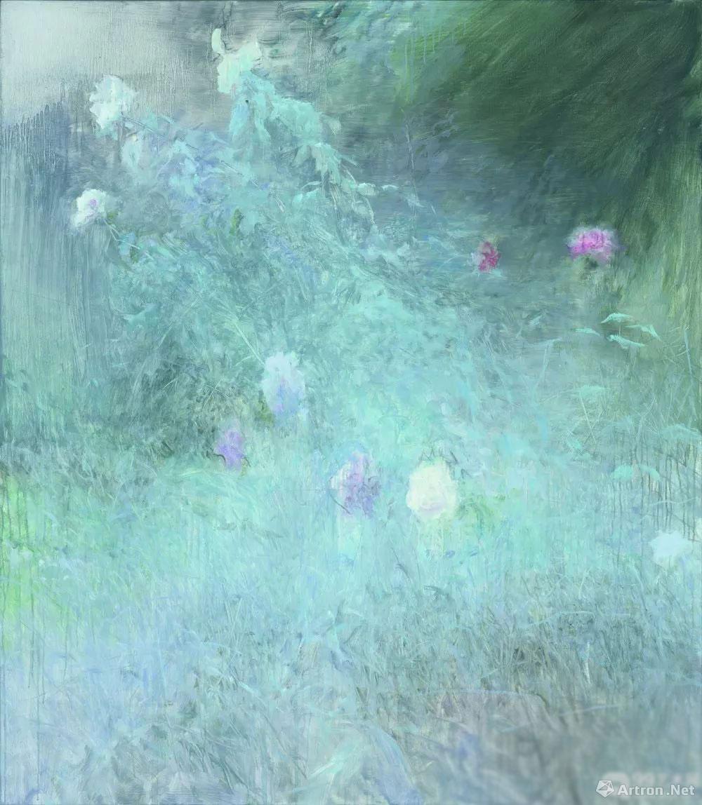 《花园》  何多苓 150x120cm 2013年 布面油画