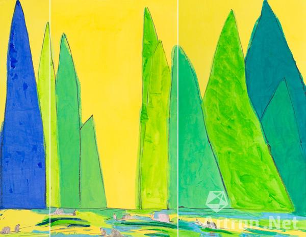 丁雄泉"千山独行·采花大盗全山水"特展