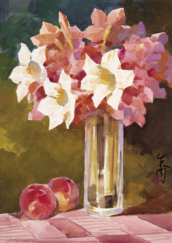 静物 朱同 69x49cm