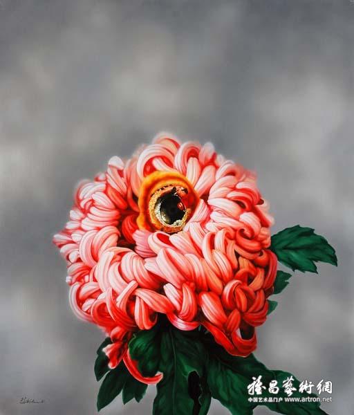 朱海《菊》 120x140cm 2007_艺术头条看展