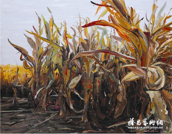 重置与模糊王冠英油画展