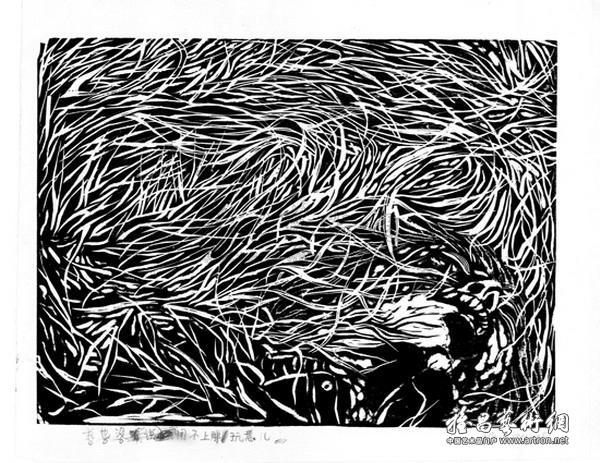 郑维《草地-3》 30×40cm