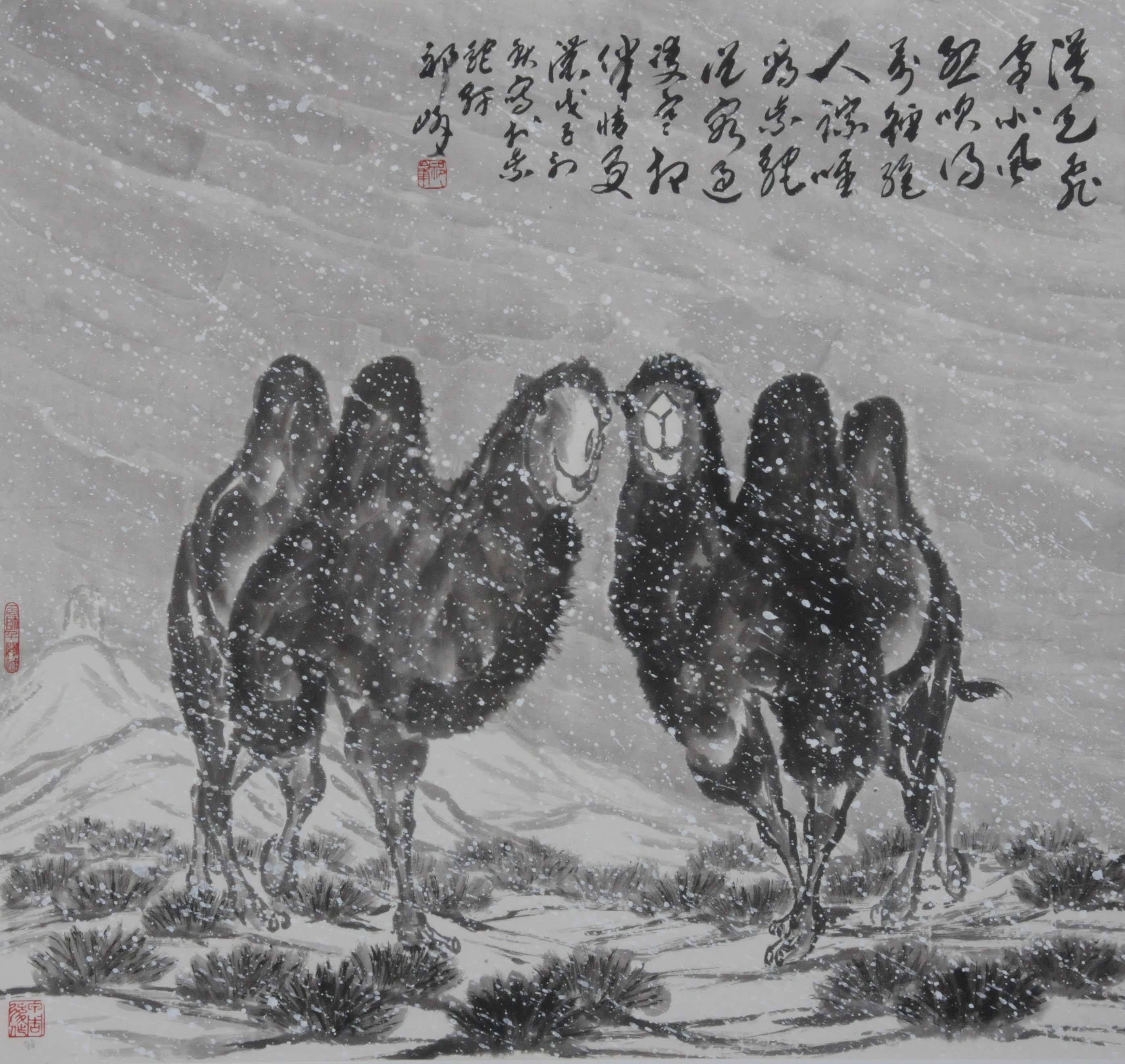《骆驼6》_祁峰_瑞哲轩艺术馆 _画廊主页_雅昌艺术网