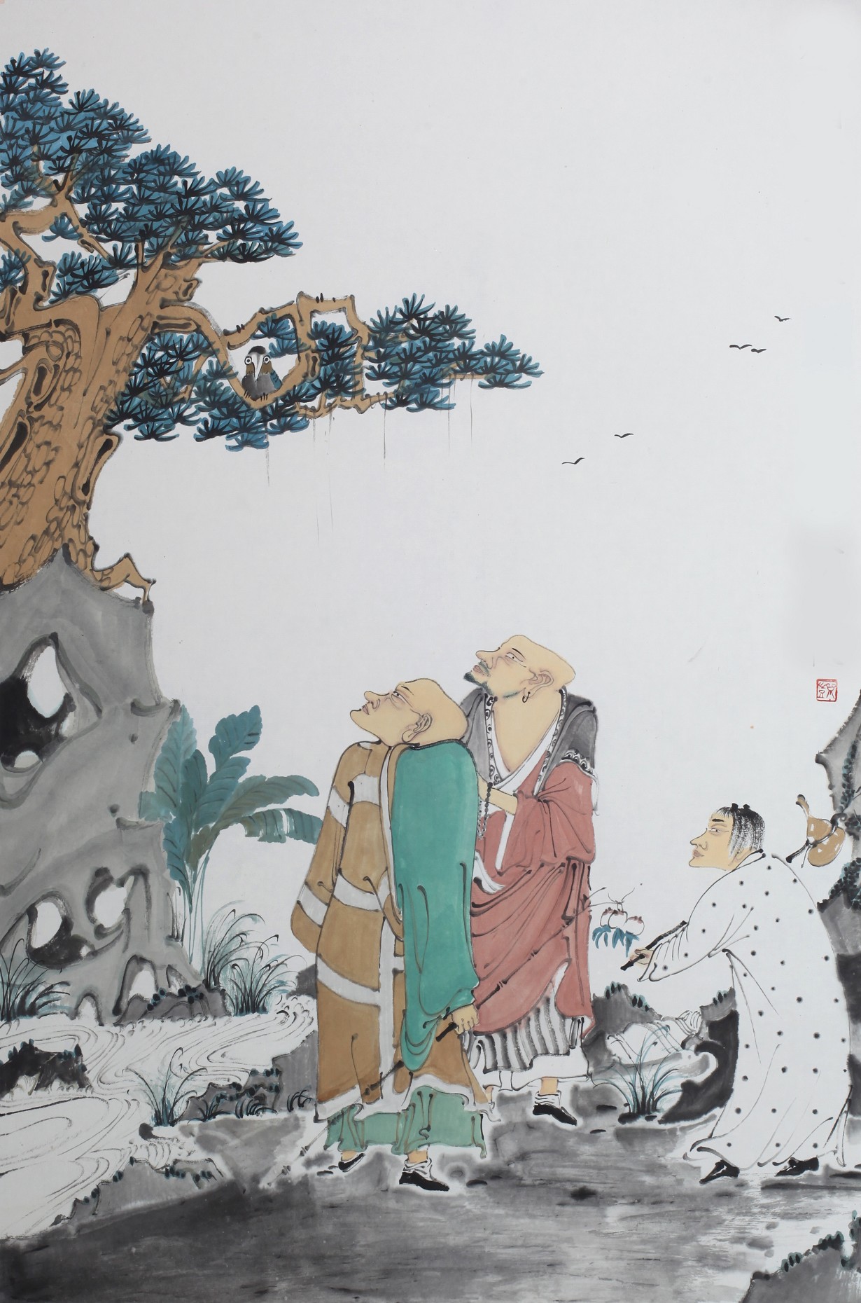 墨境禅心写意一族佛教题材造像展