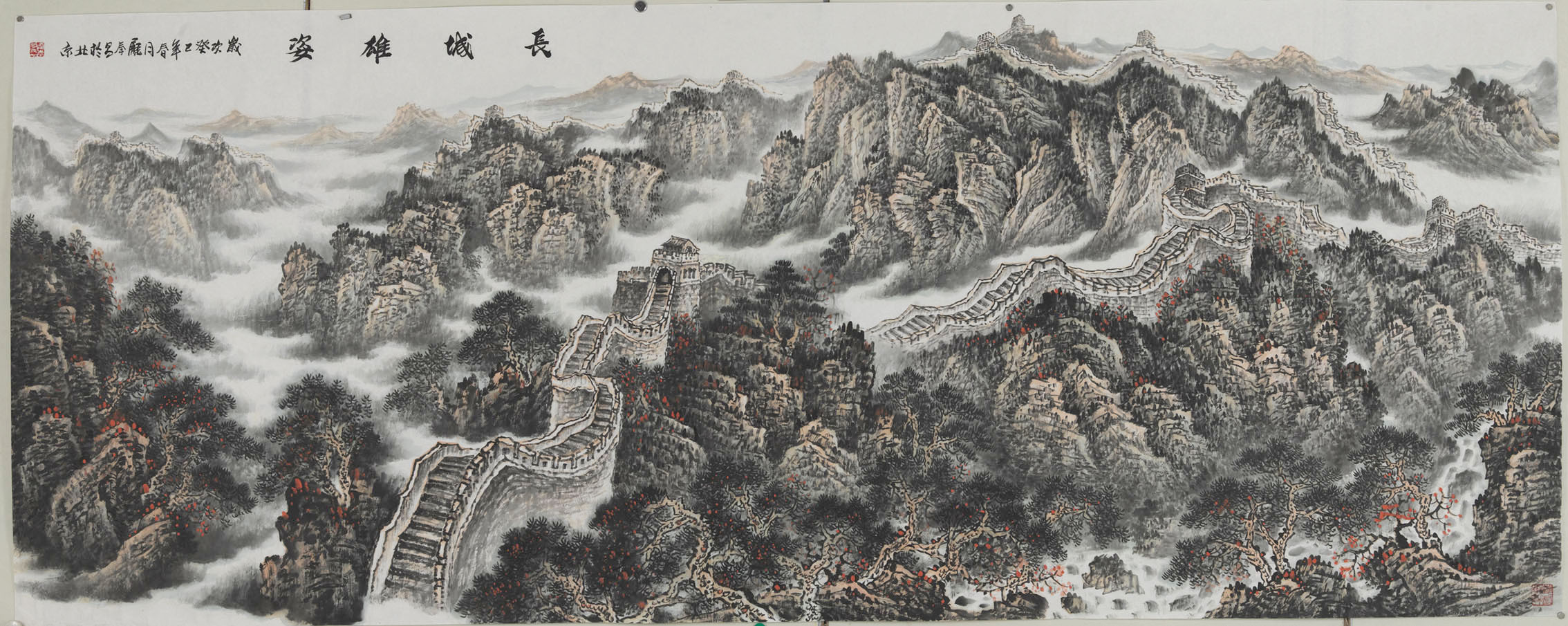 长城雄姿_庞奉昌_艺昌画轩_画廊主页_雅昌艺术网
