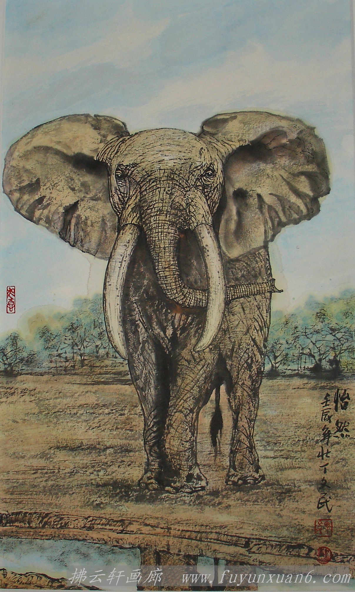 怡然_丁文民_拂云轩_画廊主页_雅昌艺术网