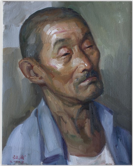 老人_常跃泼_荷盛艺术馆_画廊主页_雅昌艺术网