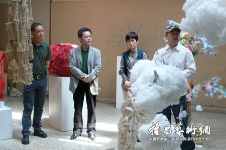 中国美院雕塑系举办纤维与软材料造型——空间思维教学成果展