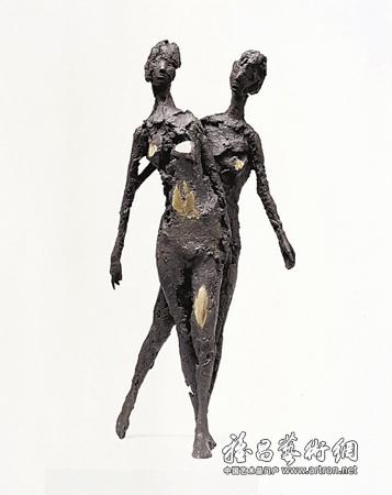 观张峰的雕塑作品