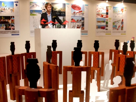 上海世博雕塑作品方案展揭幕