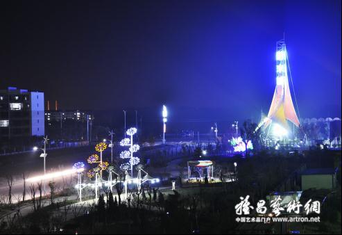 世界第一座光电雕塑园落户太阳谷