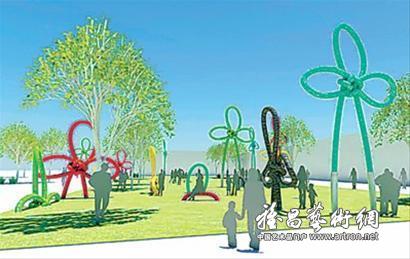 世博园入围雕塑 四大区域展艺术灵光（组图）