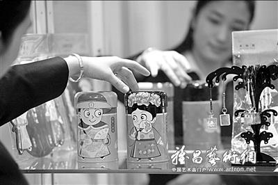故宫元素工艺品亮相