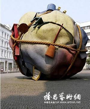 世界上奇特的城市雕塑