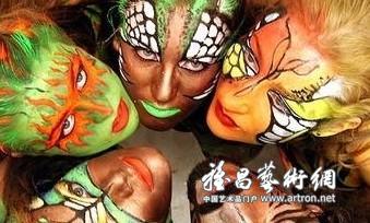 世界人体彩绘艺术节将于7月举行