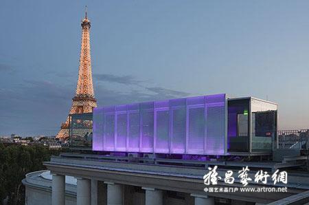 畅游法国 巴黎东京宫顶上的艺术之家餐厅