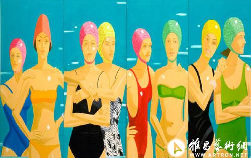 艺术家亚历克斯-卡茨的重要展览目前正在特纳当代美术馆举办