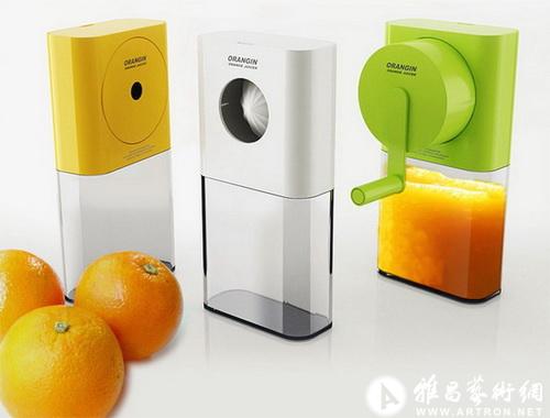 Orangin手摇式榨汁机 补充维C更容易