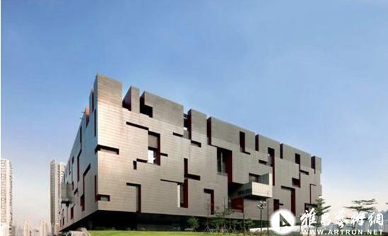 外观酷似迷宫的广东省博物馆设计