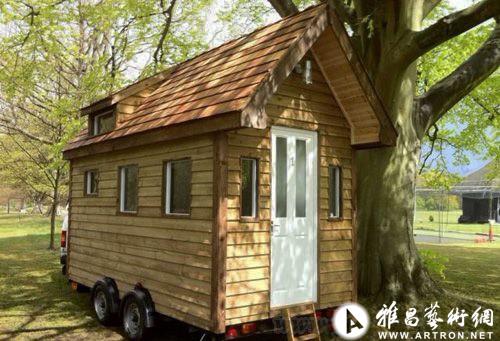 英国建筑师打造花园棚式迷你小木屋受追捧