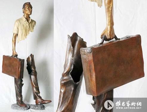 镂空雕塑 隐藏的世界