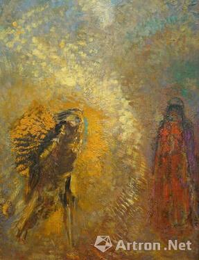 奥迪隆·雷东《鬼魂》