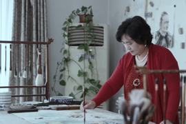 【艺视中国】画坛才女把自己画作展览在世界各地，所有人都拍案叫绝 卢平