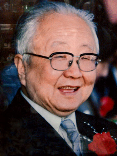 启功先生亲切的笑容
