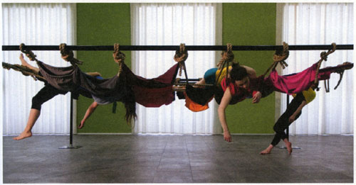 图4 trisha brown 行为艺术