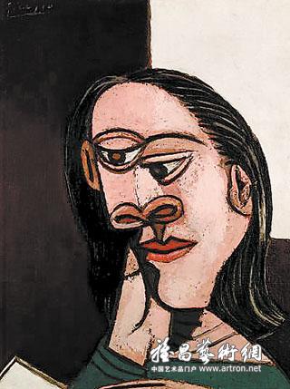 毕加索朵拉玛尔的肖像图片
